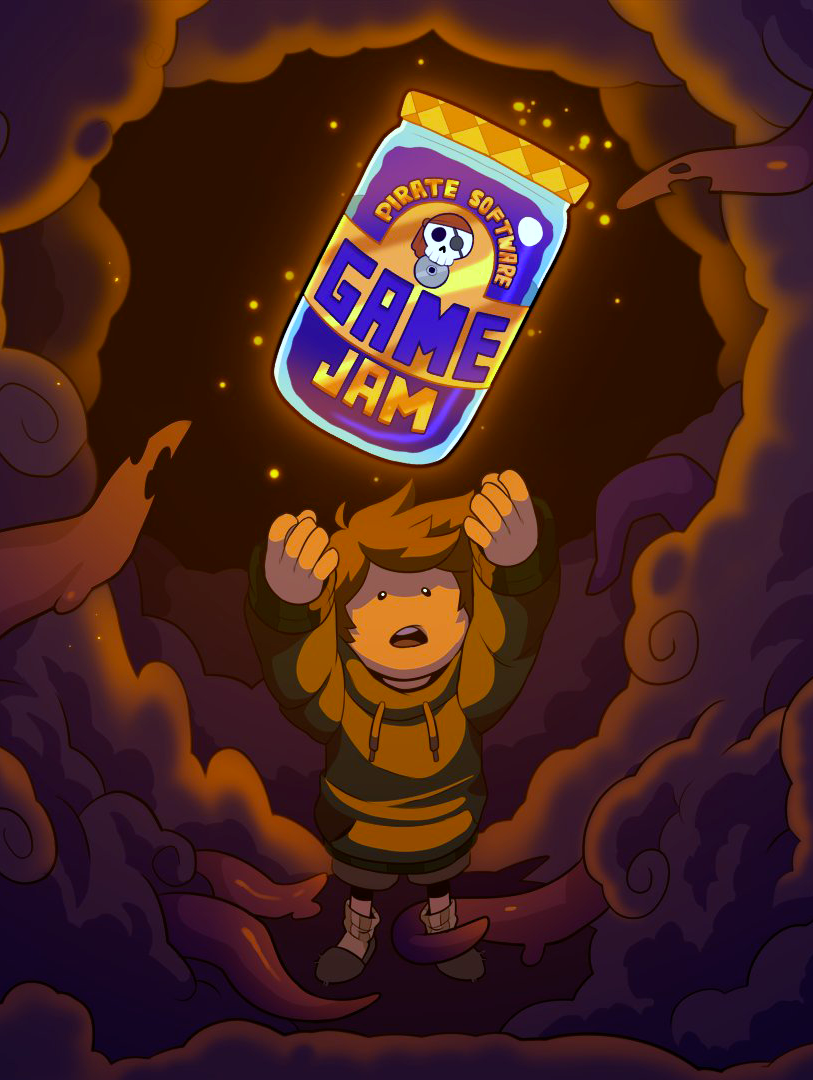 A picture of the Pirate Jam 2025.